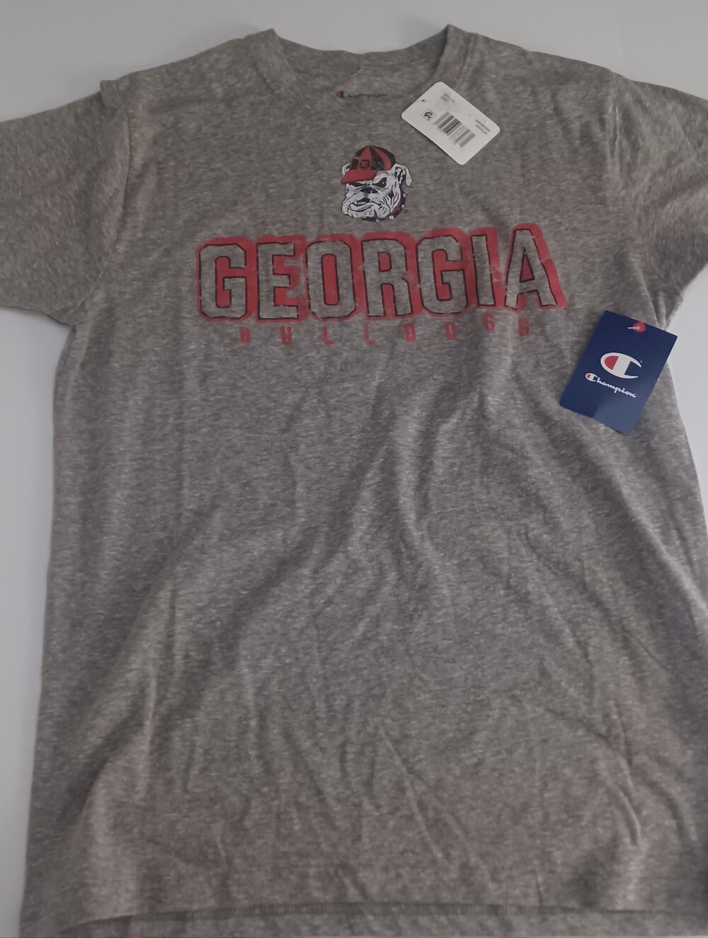 Champion Georgia Bulldogs Tee Sz M UNISEX